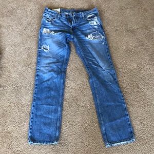 Hollister distressed jeans
